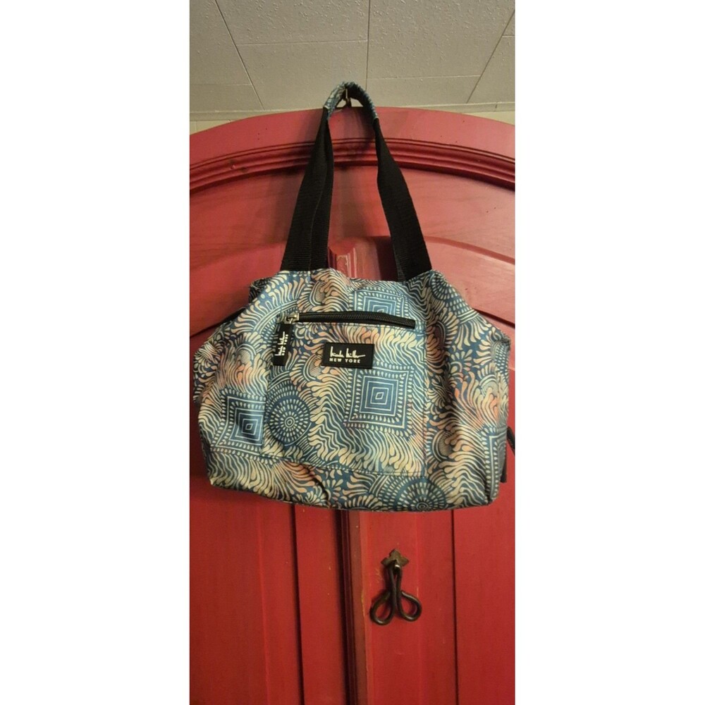 Nicole Miller Insulated Lunch Bag Tote Cooler Ice Bag Lunch Box Reusable Read